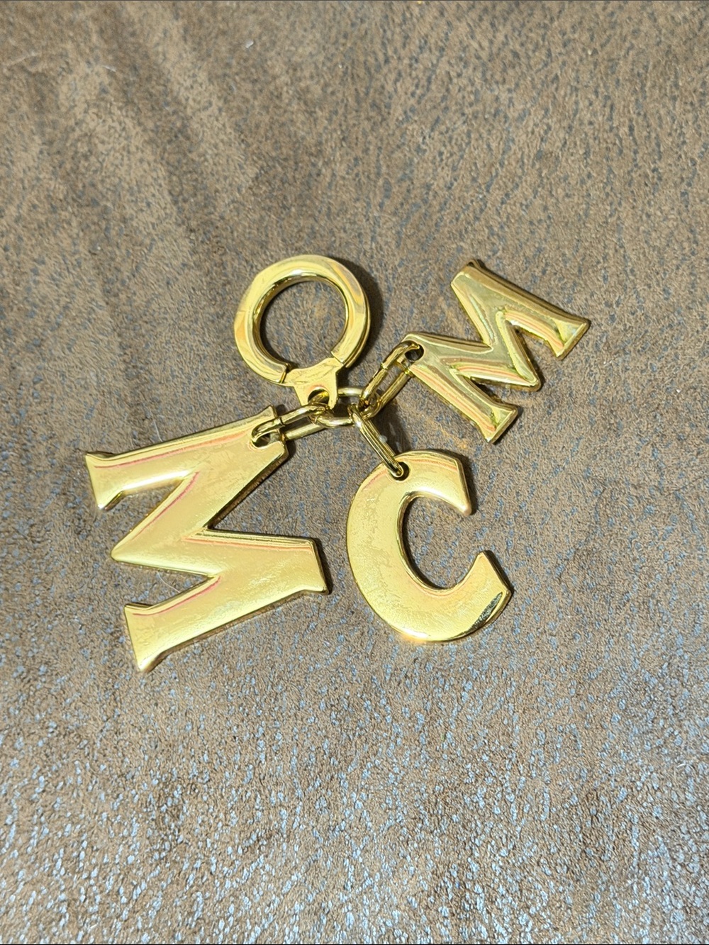 MCM bag charm